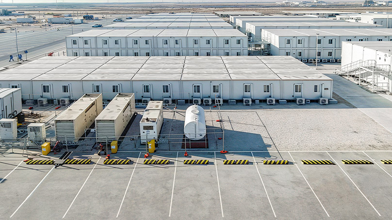 Technip Camp Accommodations Buildings