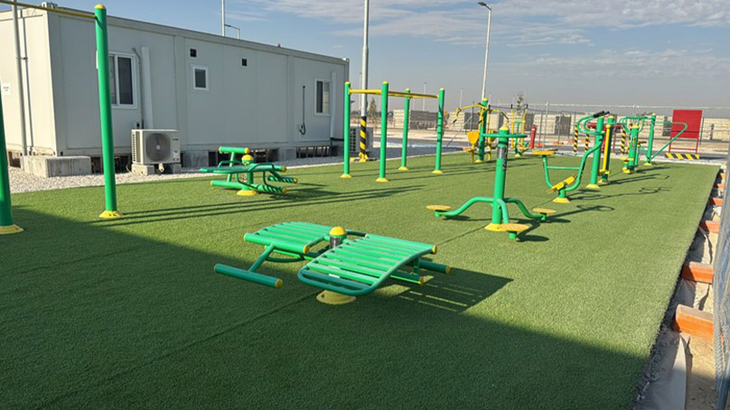 Technip Camp Outdoor Gym